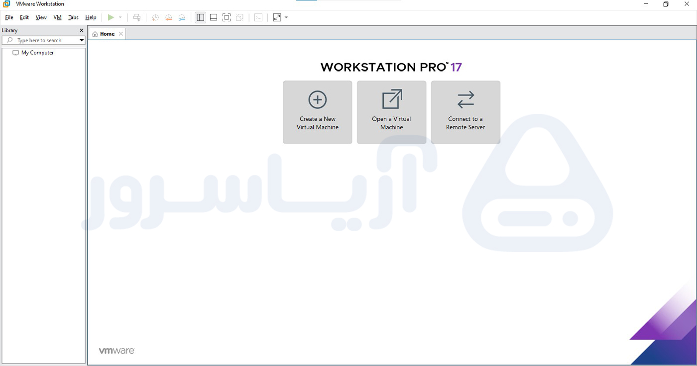 ساخت ماشین مجازی جدید در VMware