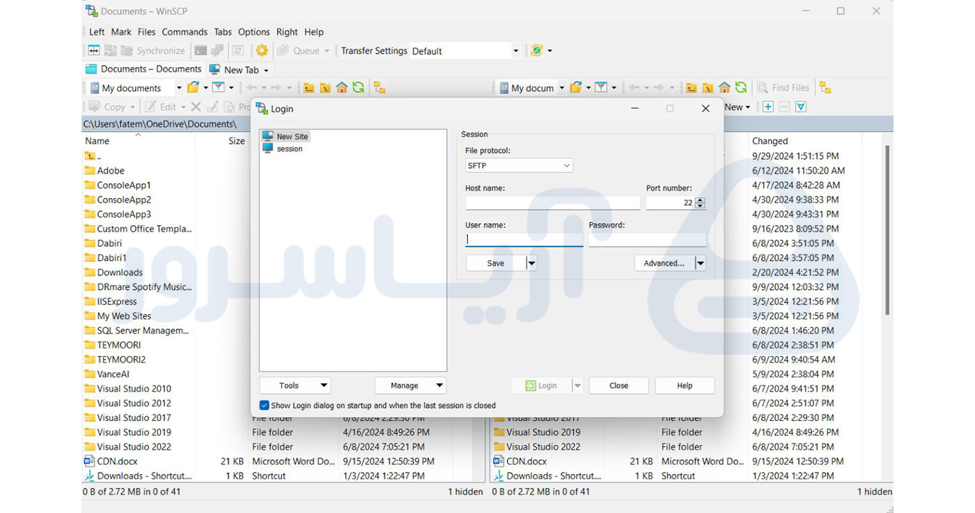 اتصال مستقیم به هاست دانلود به وردپرس از طریق FTP 